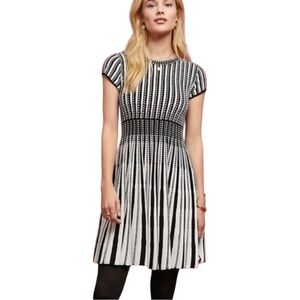 🤍 Anthropologie Maeve Baird Pleated Woven Dress | Petite Small |